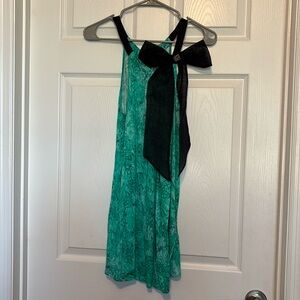 Roberto Cavalli flowy halter top - L